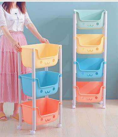 Multi-layer Toy Storage Cabinet Rack