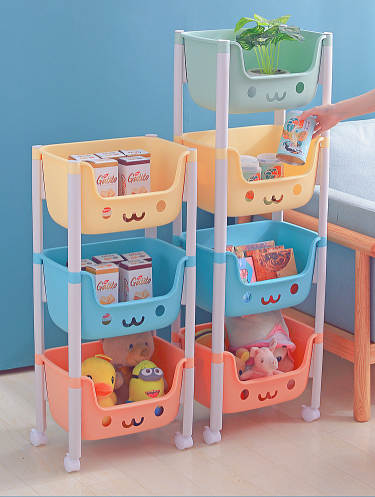Multi-layer Toy Storage Cabinet Rack