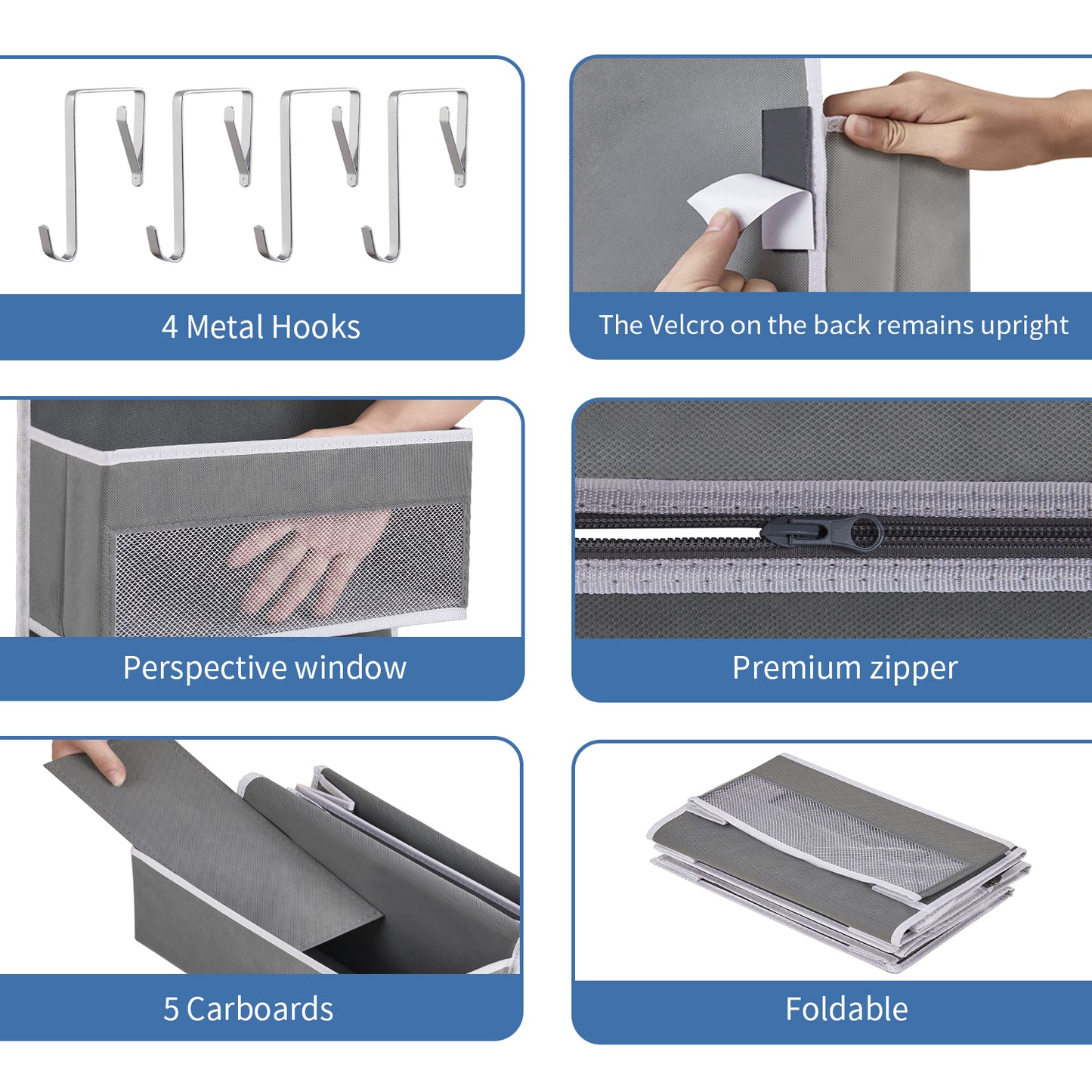 Over Door Organiser-Split into Two Organisers